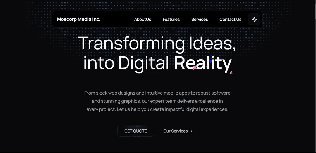 Moscorp Media Website